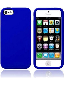Κάλυμμα Πλάτης Σιλικόνης iPhone 5C Μπλε
