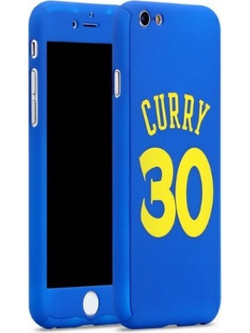 Θήκη iphone 7/8 Hybrid 360 Full body + Tempered Glass (Τζάμι) - Προστασία Οθόνης - CURRY - 2725 - Μπλέ - OEM