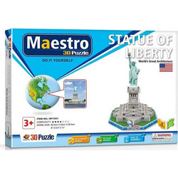 Puzzle Remoundo Maestro Statue Of Liberty 3D 37 Κομμάτια