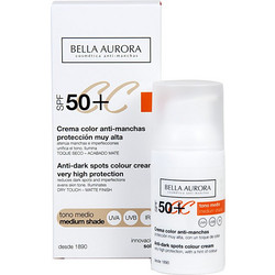 Bella Aurora CC Cream Medium SPF50 30ml