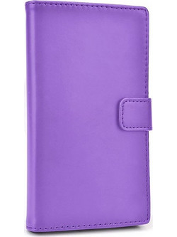 UNIVERSAL Smart Δερμάτινη Stand Θήκη 4-4.5 - INCH-Μώβ (OEM )