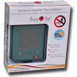 Genius Ideas Ηλιακό solar Απωθητικό για Πουλιά με ήχους και φλάς - Universal Repeller sound & flash 157905 - Genius Ideas