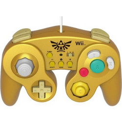 Hori Gamecube Zelda Edition Wired Controller Wii & Wii U Gold