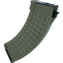 King Arms 600rds Waffle Pattern Mag for AK series - OD
