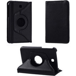 Samsung Galaxy Tab 2 7.0, Tab2 7.0 P3100 360 Degree Rotating Smart Case Cover Flip Case Cover with Stand Function Black