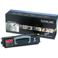 Lexmark X340A21G Black Toner
