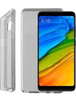 IDOL 1991 AIR SLIM TPU ΘΗΚΗ XIAOMI REDMI 5 PLUS/NOTE 5 5.99in ΔΙΑΦΑΝΗ ΓΚΡΙ IDOL 1991