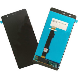 Nokia 5.1 LCD Display Screen Οθόνη + Touch Screen Digitizer Μηχανισμός Αφής Black