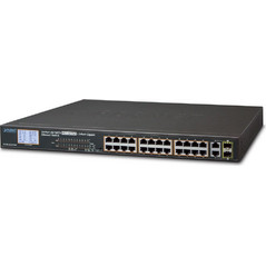 Planet FGSW-2622VHP Managed L2 Switch με 24 Θύρες Ethernet 100Mbps και 2 SFP Θύρες