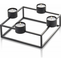 CUBO tealight holder steel, powdercoated, magnets 20 (l) cm