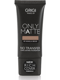 Grigi Only Matte 09 Vanilla Beige Liquid Foundation