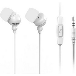 Maxell Plugz Handsfree In-Ear 3.5mm White