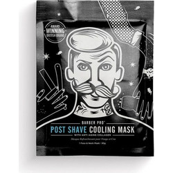 Barber Pro Post Shave Cooling Mask Κρεμώδης Μάσκα Προσώπου για Αντιγήρανση με Κολλαγόνο 30gr