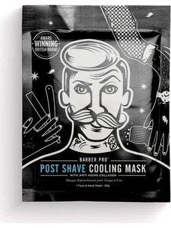 Barber Pro Post Shave Cooling Mask Κρεμώδης Μάσκα Προσώπου για Αντιγήρανση με Κολλαγόνο 30gr