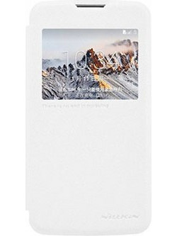 Θήκη Nillkin Sparkle S-View για LG K120 K4 Flip Cover White