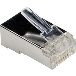 Roline RJ-45 STP Cat.6 Modular Plug for Stranded Wire Metal Shielding 10 Pcs 21.17.3061