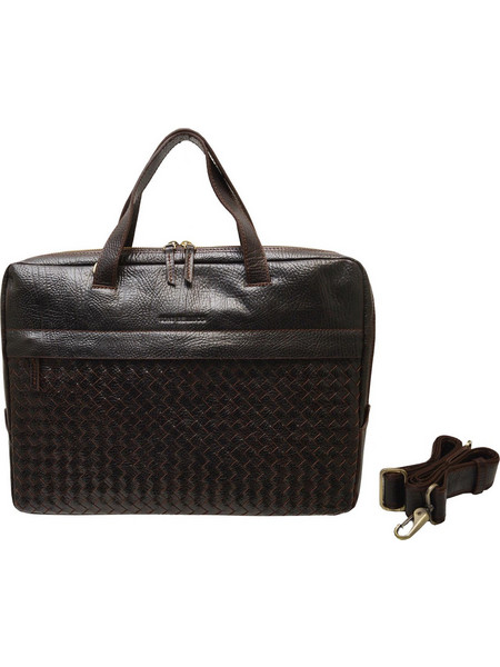 Leather 100 ΔΕΡΜΑΤΙΝΗ ΤΣΑΝΤΑ ΚΩΔΙΚΟΣ: 05-BAG-T5143-886 (D.BROWN)