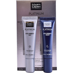 MartiDerm Platinum Eye Correct Day Cream 10ml + Night Cream 10ml