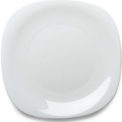 Bormioli Rocco Πιάτο Ρηχό Οπαλίνης Τετράγωνο Parma 27x27cm BR01316500
