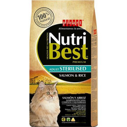Picart NutriBest Premium Cat Sterilised Salmon & Rice 8kg