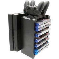 DOBE TP4-025 Βάσεις Φόρτισης Χειριστηρίων για PS4 & Xbox One