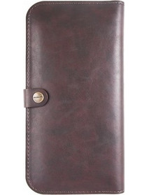 WUW Θήκη Κινητού για Smartphone μέχρι 5.8" ΣΚΟΥΡΟ ΚΑΦΕ WUW-P01