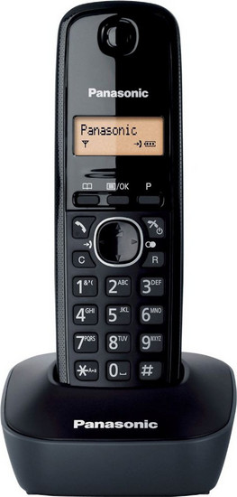 Ασύρματο τηλέφωνο Panasonic KX-TG1611 Ασύρματο Τηλέφωνο Μαύρο