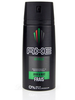 AXE Africa Body Ανδρικό Αποσμητικό Spray 48h Χωρίς Αλουμίνιο 150ml