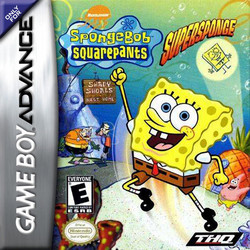 Spongebob Squarepants Superspong Gameboy
