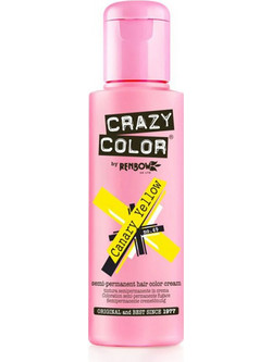 Crazy Color 49 Canary Yellow Ημιμόνιμη Βαφή Μαλλιών 100ml