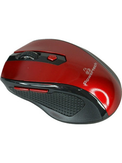 Powertech PT-299 Ασύρματο Ποντίκι Red