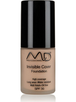 MD Professionnel Invisible Cover 04 Honey Liquid Foundation SPF30 15ml