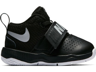 Nike Team Hustle D 8 TD Παιδικά Αθλητικά Παπούτσια για Μπάσκετ Μαύρα 881943-001