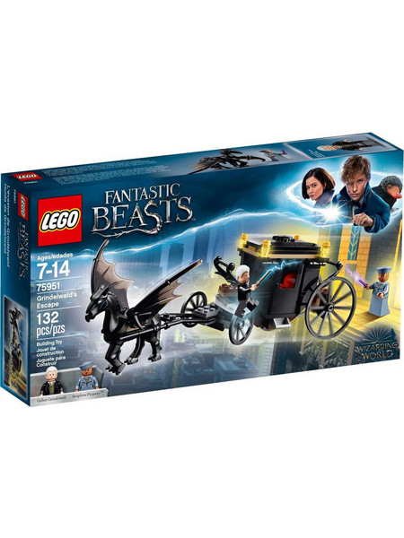 Lego Fantastic Beasts Grindelwald's Escape για 7-14 Ετών 75951