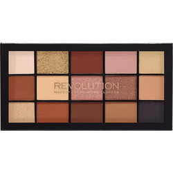 Makeup Revolution Re-Loaded Velvet Rose Παλέτα Σκιών 16.5gr