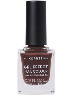Korres Gel Effect 61 Seashell Gloss Βερνίκι Νυχιών Μακράς Διαρκείας 11ml