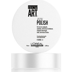 L'Oreal Professionnel Tecni Art Fix Polish Force 3 Gel Μαλλιών Ανδρικό για Λάμψη 75ml