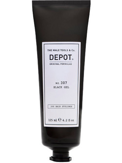 Depot 307 Black Gel Μαλλιών για Όγκο με Χρώμα 125ml