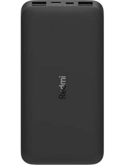Xiaomi Redmi Power Bank 10000mAh 20W με 2 Θύρες USB-A Black