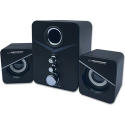Esperanza EP153 Cancan Ηχεία Υπολογιστή 2.1 6W Black