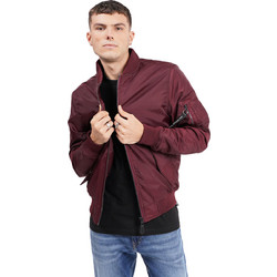 Ice Tech Ανδρικό Μπουφάν Bomber Μπορντό G534A
