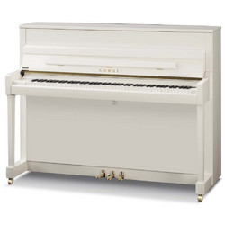 Kawai K-200 Κλασικό Πιάνο Όρθιο με 88 Βαρυκεντρισμένα Πλήκτρα White
