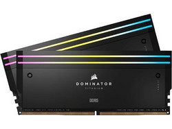 Corsair Dominator Titanium RGB 32GB (2X16GB) DDR5 RAM 7000MHz C34 Black