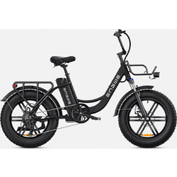 Engwe L20 Ηλεκτρικό Ποδήλατο Πόλης 20" 250W με 7 Ταχύτητες και Δισκόφρενα Μαύρο