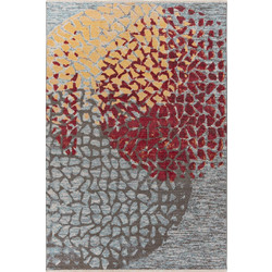 Kayoom Dilan Χαλί Ορθογώνιο 160x230cm 400 Grey-Red