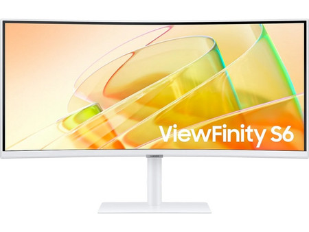 Samsung ViewFinity S6 LS34C650TAU Ultrawide VA HDR Curved Monitor 34" 3440x1440 QHD 100Hz 5ms