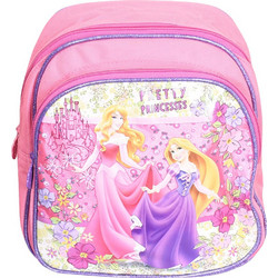 SunCe Princess Mini Σχολική Τσάντα Πλάτης Νηπιαγωγείου Ροζ PSO-4803