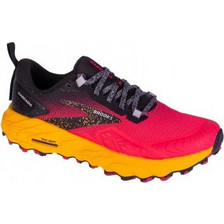 Brooks Cascadia 17 Γυναικεία Αθλητικά Παπούτσια για Τρέξιμο Κόκκινα Μαύρα 1203921B-609