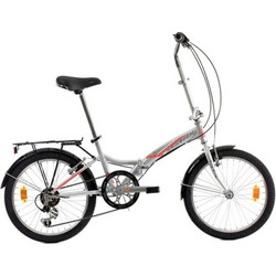 Matrix Commuter Σπαστό Ποδήλατο Πόλης 20" με 6 Ταχύτητες Ασημί