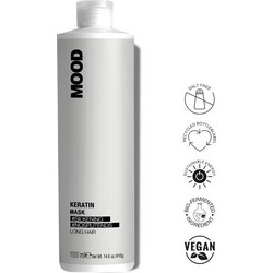 Mood Keratin Μάσκα Μαλλιών Κερατίνης για Επανόρθωση & Ψαλίδα 1Lt